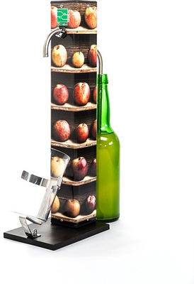 Escanciador Columna Mosaico Manzanas Dop Escanciador Columna Mosaico Manzanas Dop